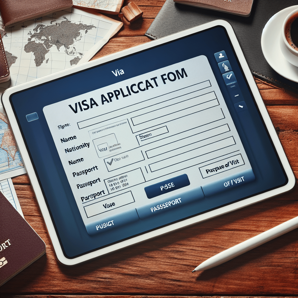 Digital Visa Application