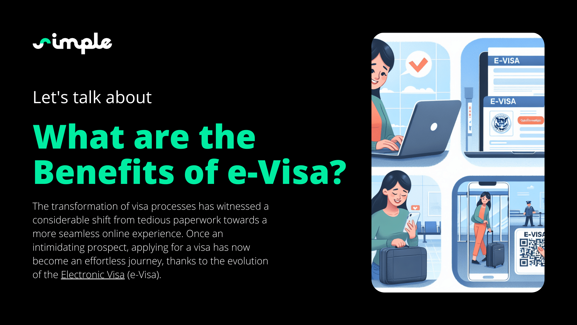 Electronic Visa : What are the benefits ?