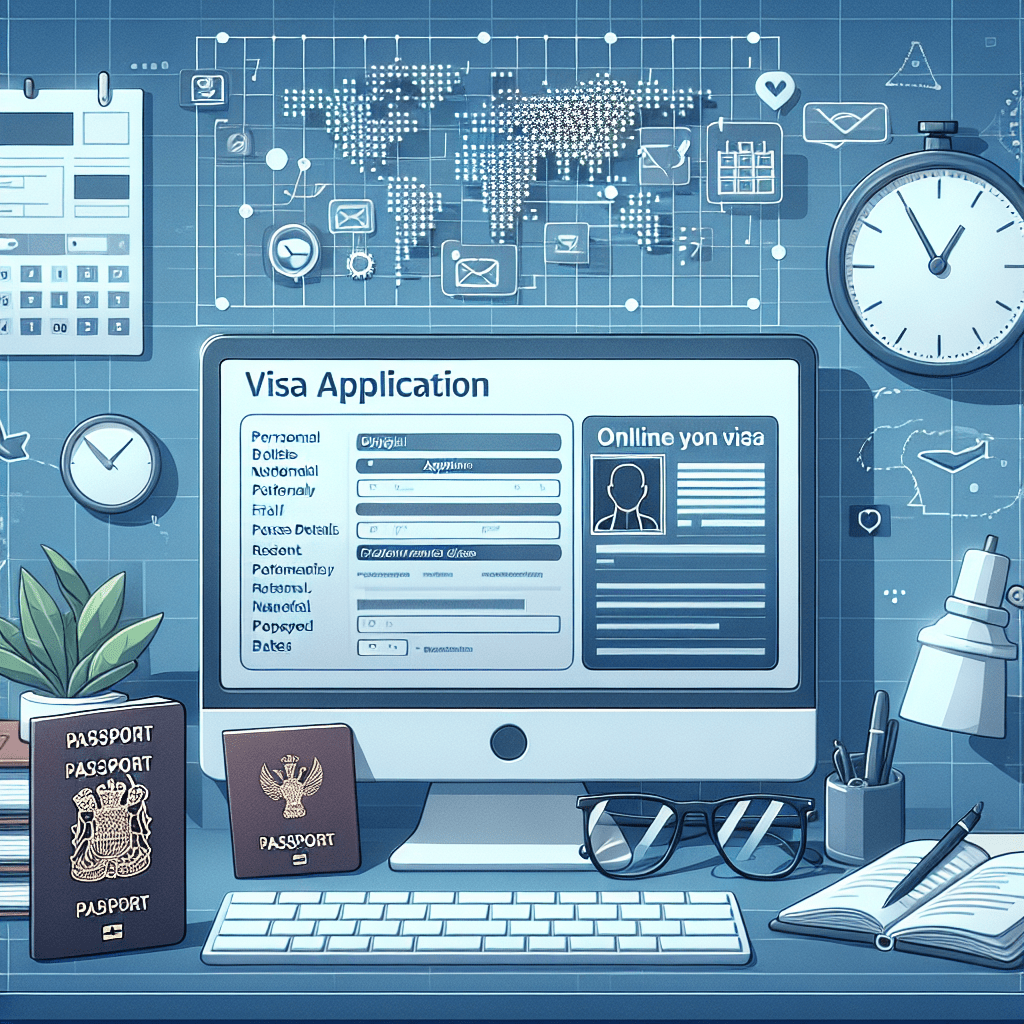 Online visa application