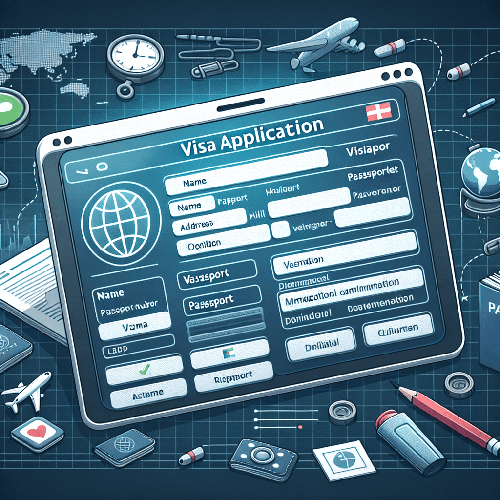 Online visa application