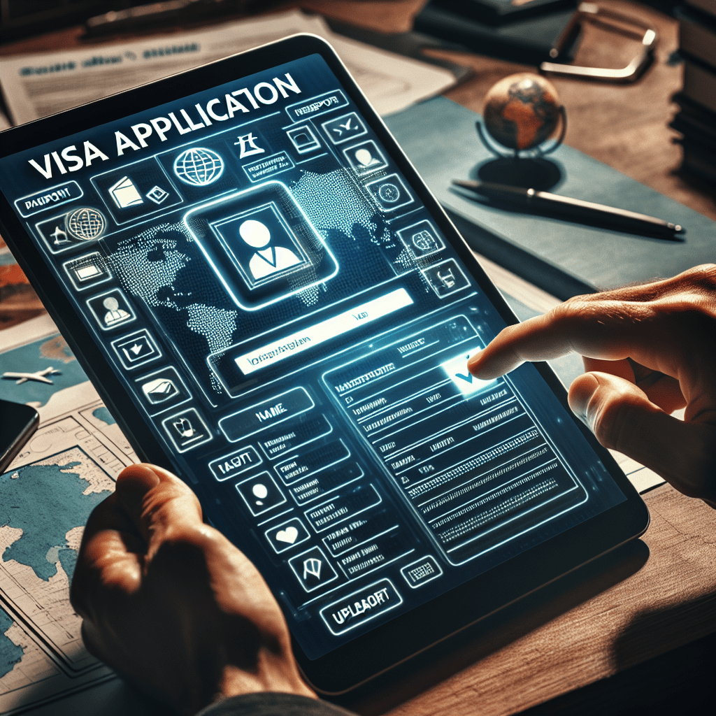 Digital visa application