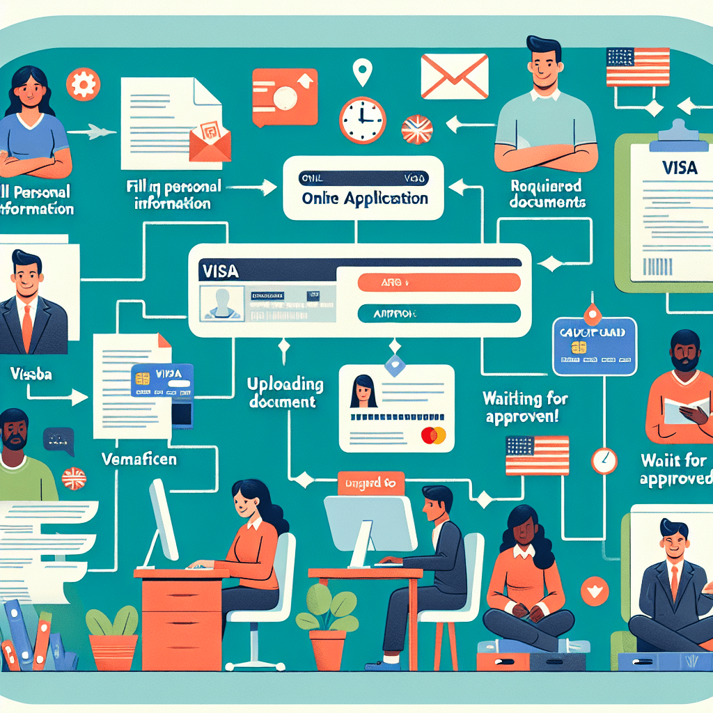 Online visa processing