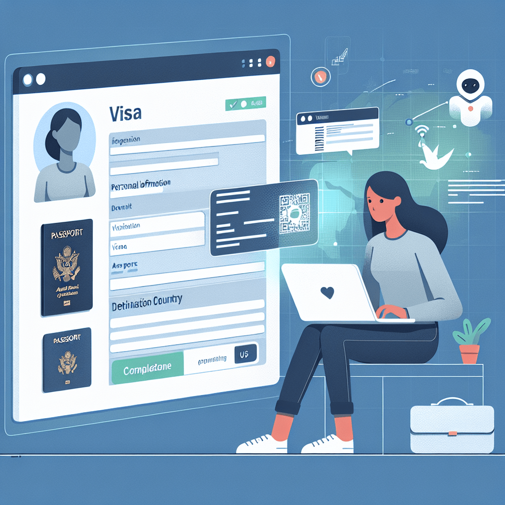 Digital visa process