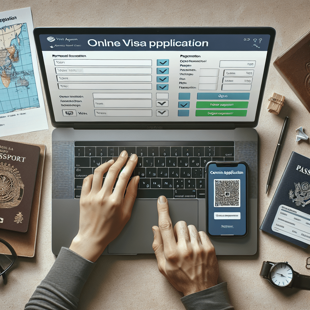 Online visa application