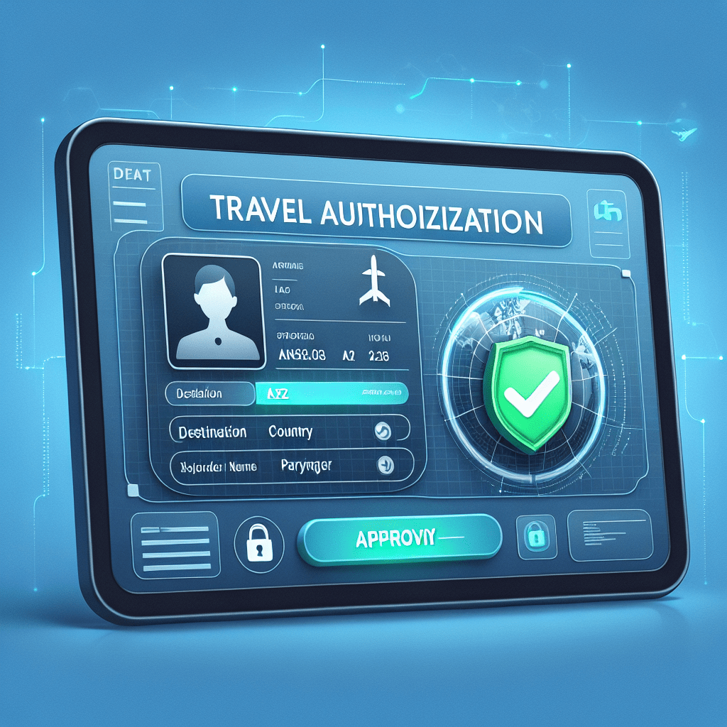 Digital travel authorization