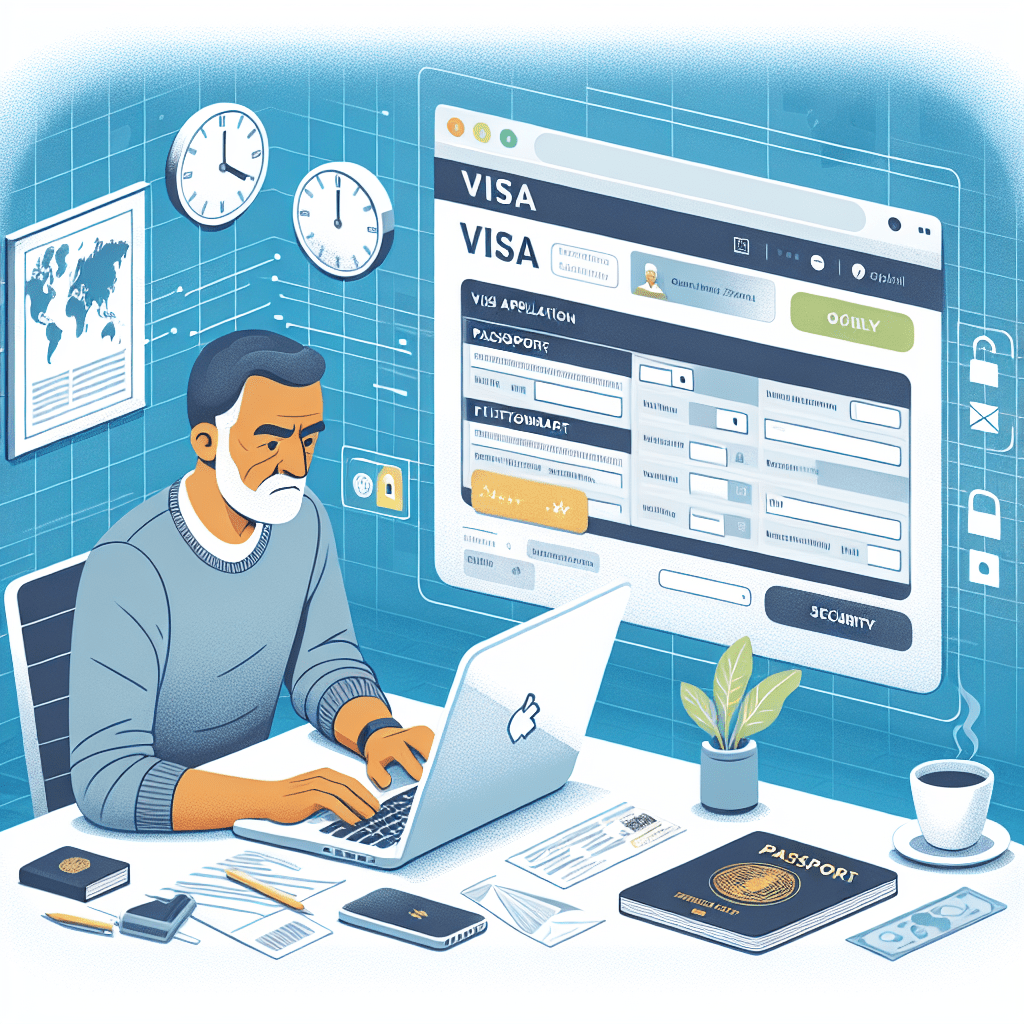 Online visa application