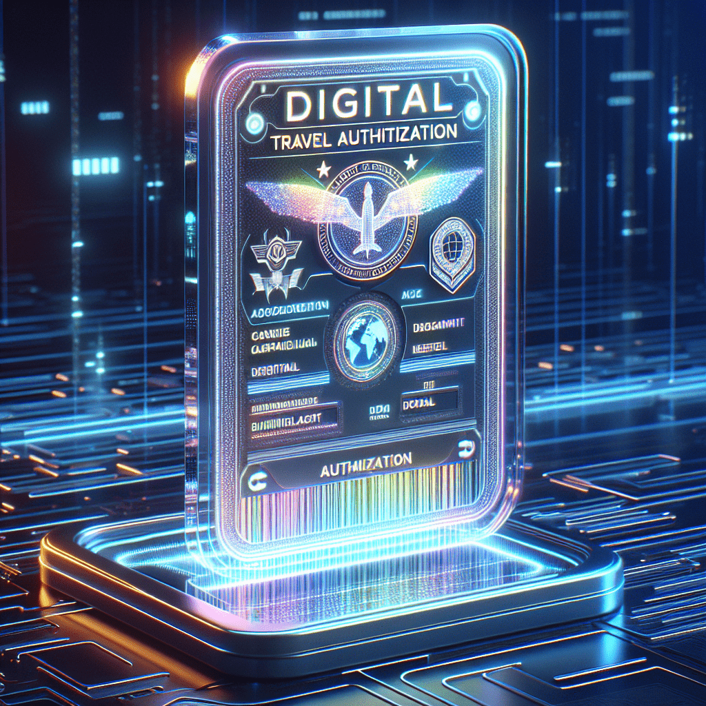 Digital travel authorization