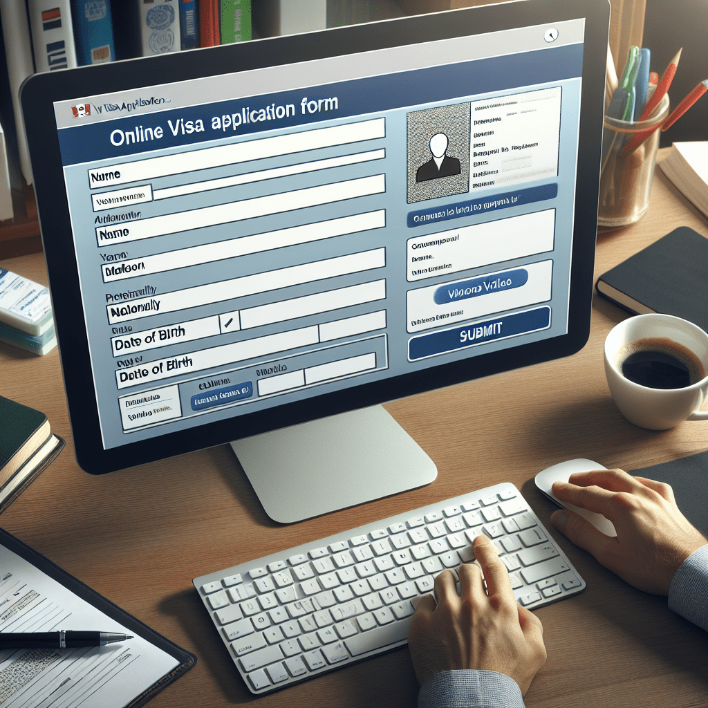 Online visa application
