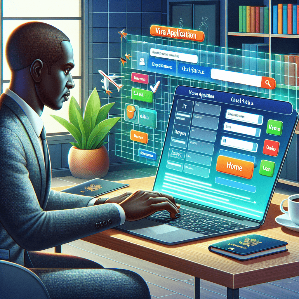 Online visa application