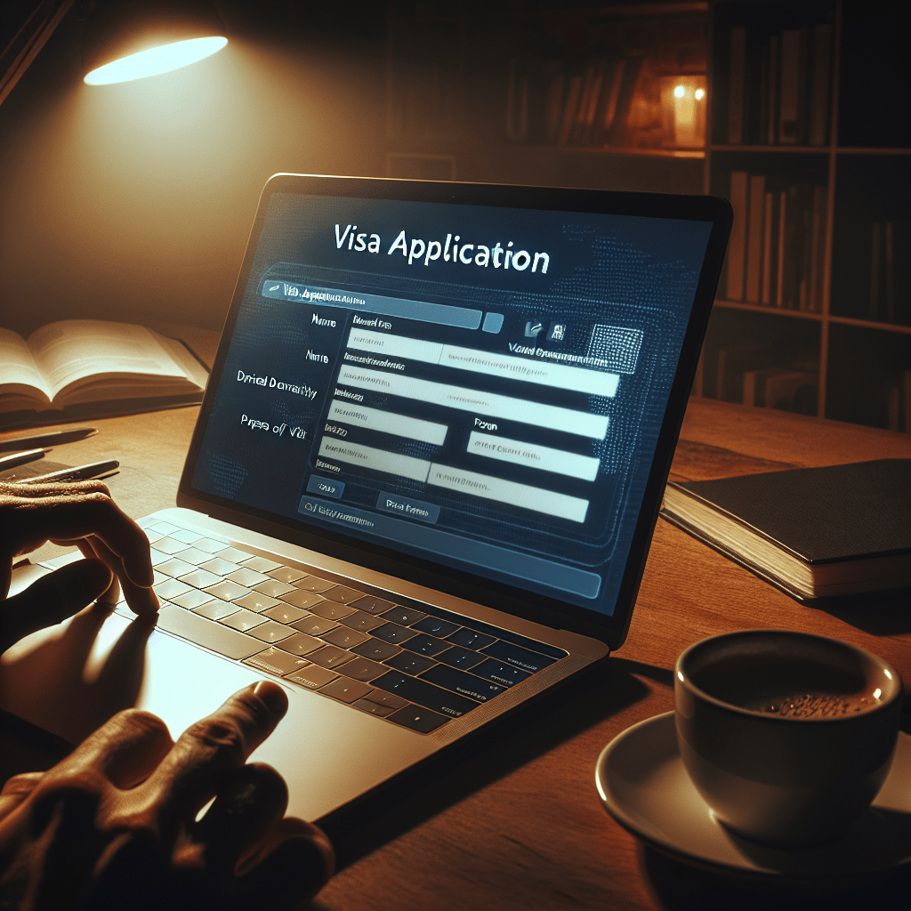 Online visa application