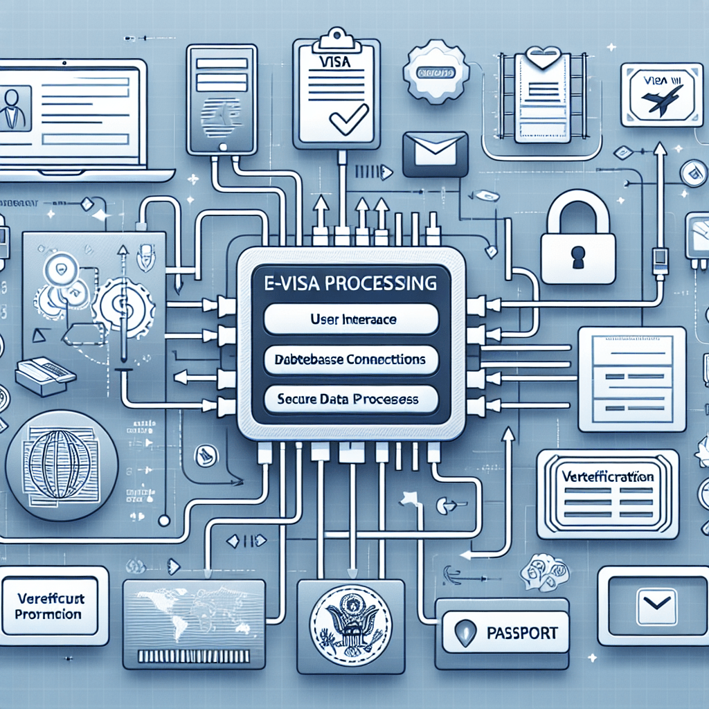 E-visa processing system
