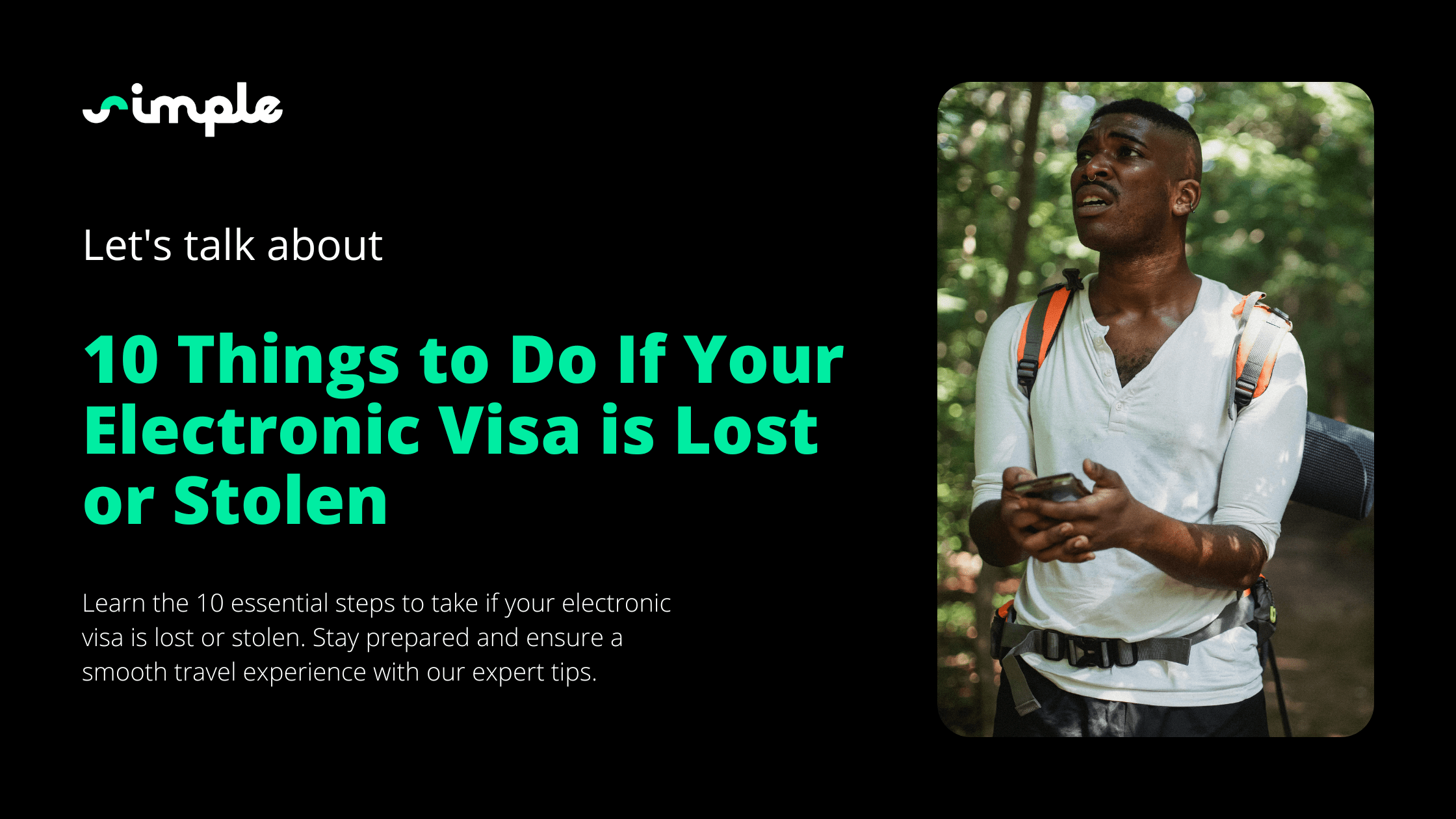 10 Things to Do If Your Electronic Visa is Lost or Stolen