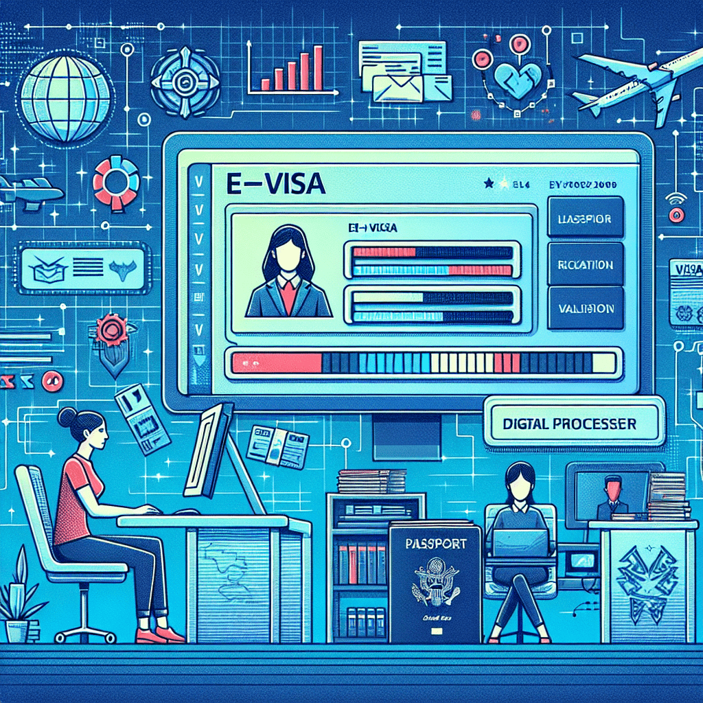 E-visa processing