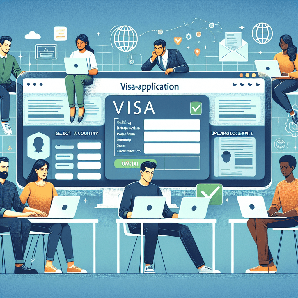 Online visa application