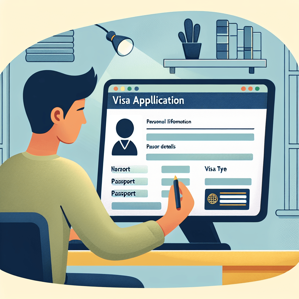 Online visa application