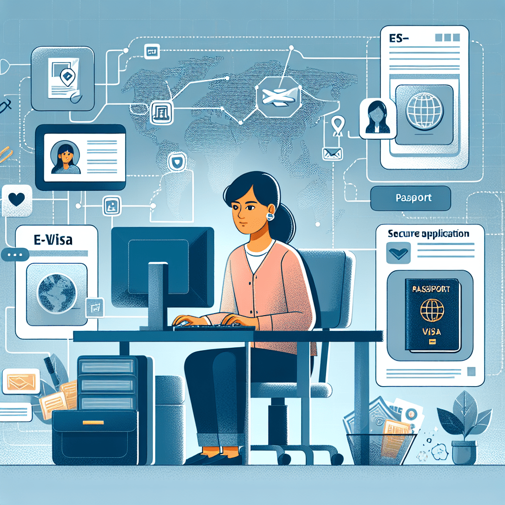 E-visa processing