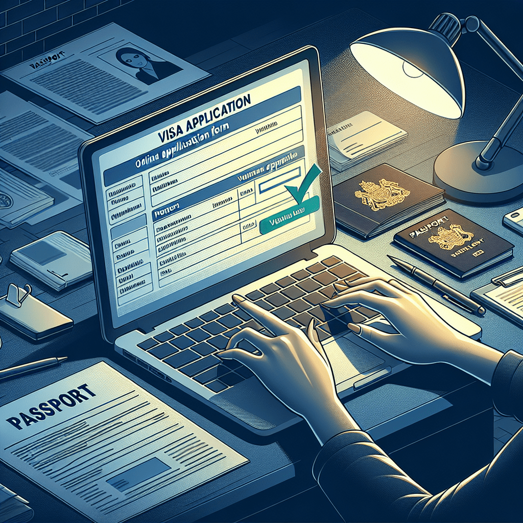 Online visa application