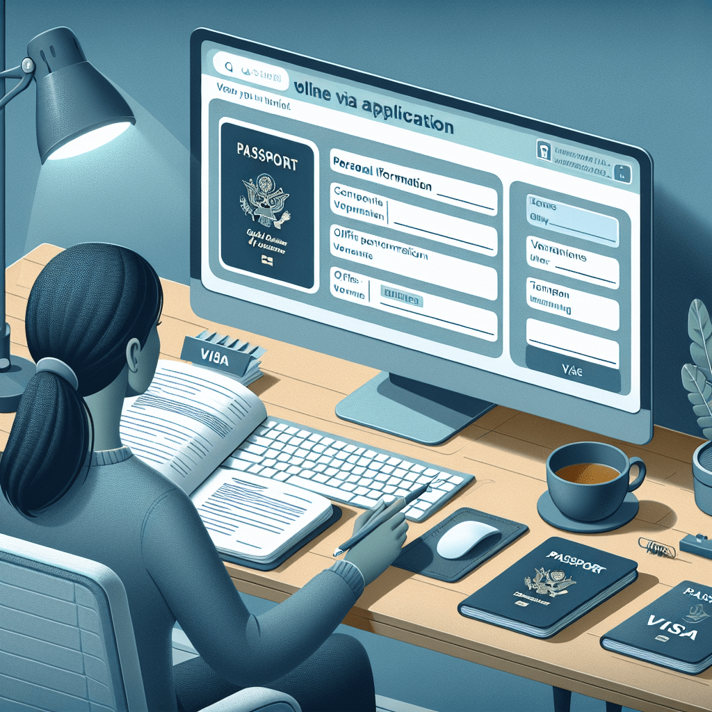 Online visa application