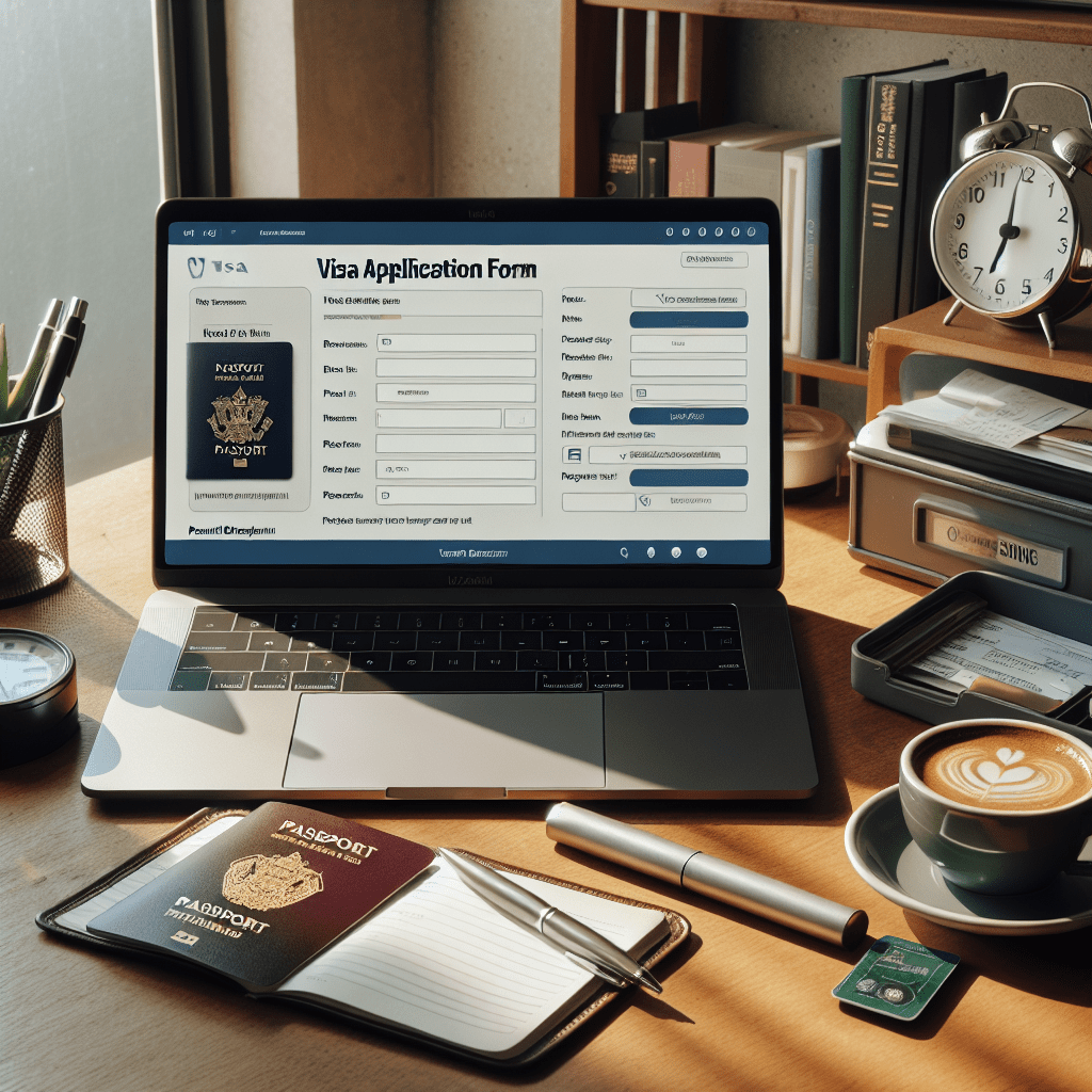 Online visa application