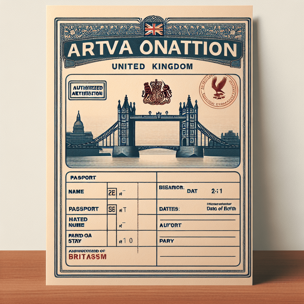 UK travel authorization