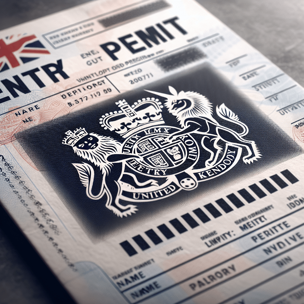British entry permit