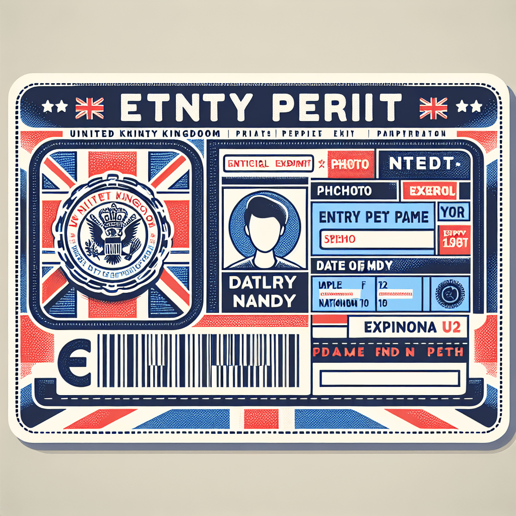 British entry permit