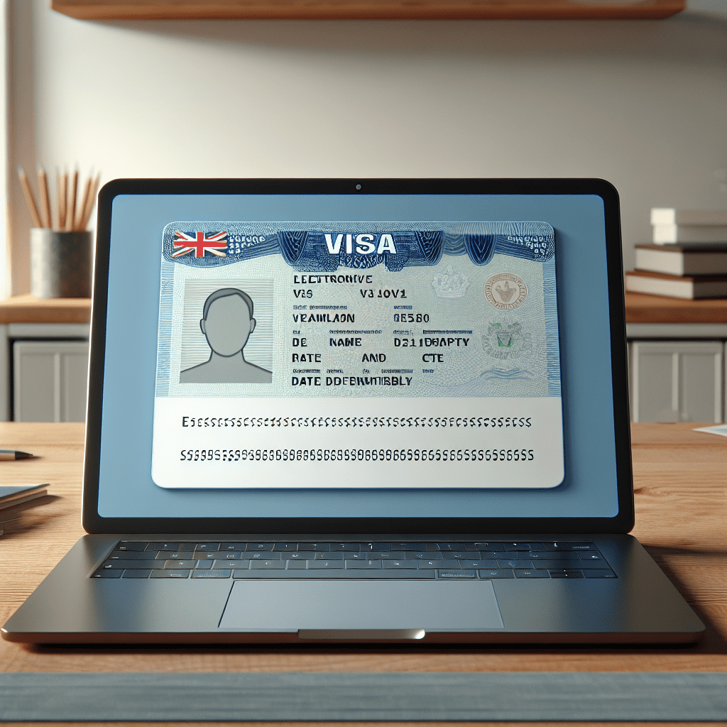 UK electronic visa