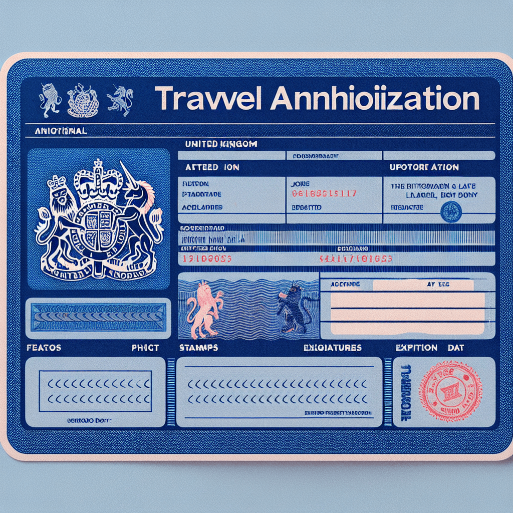UK travel authorization
