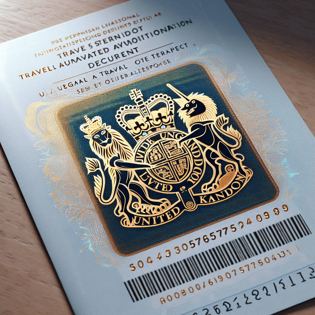 UK travel authorization