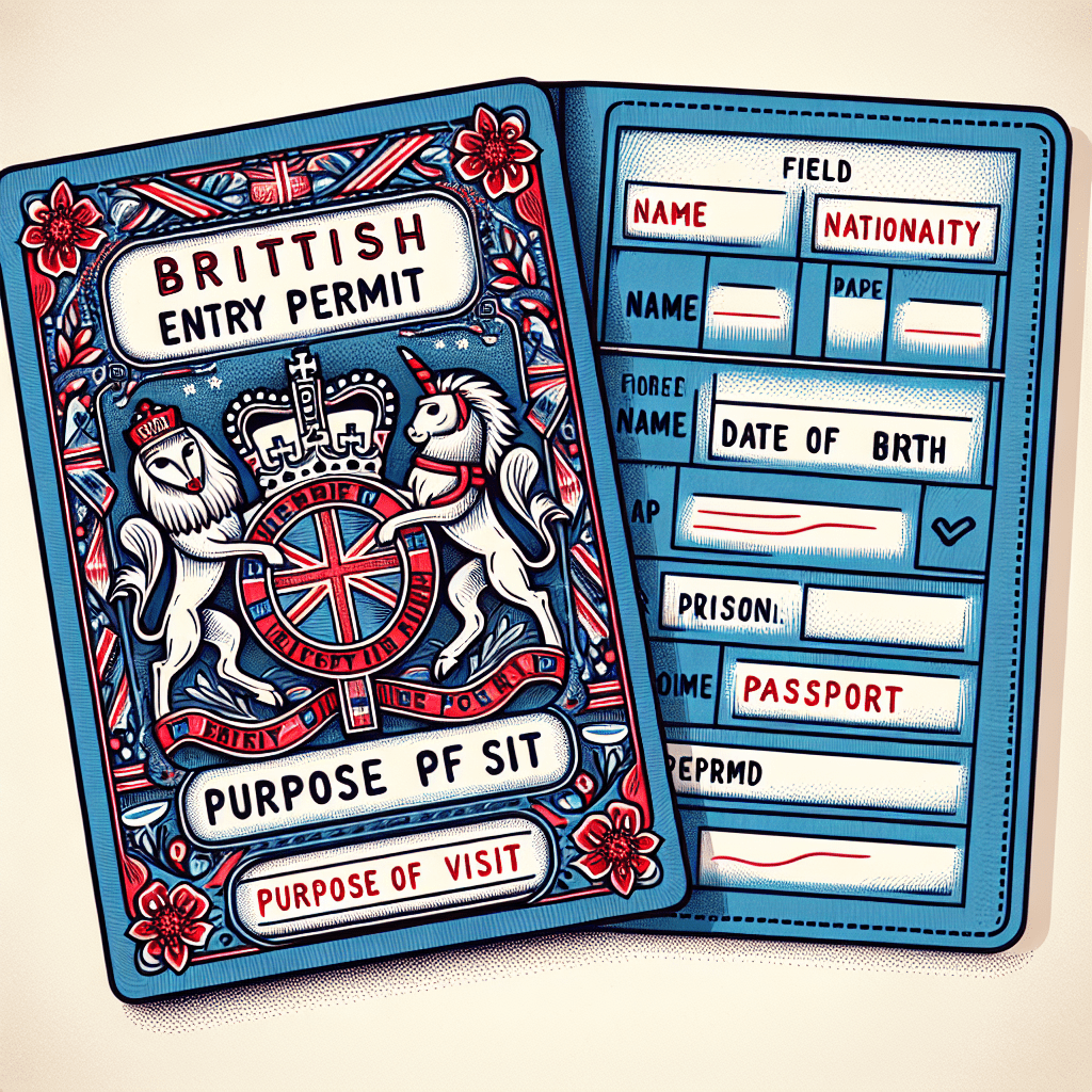 British entry permit