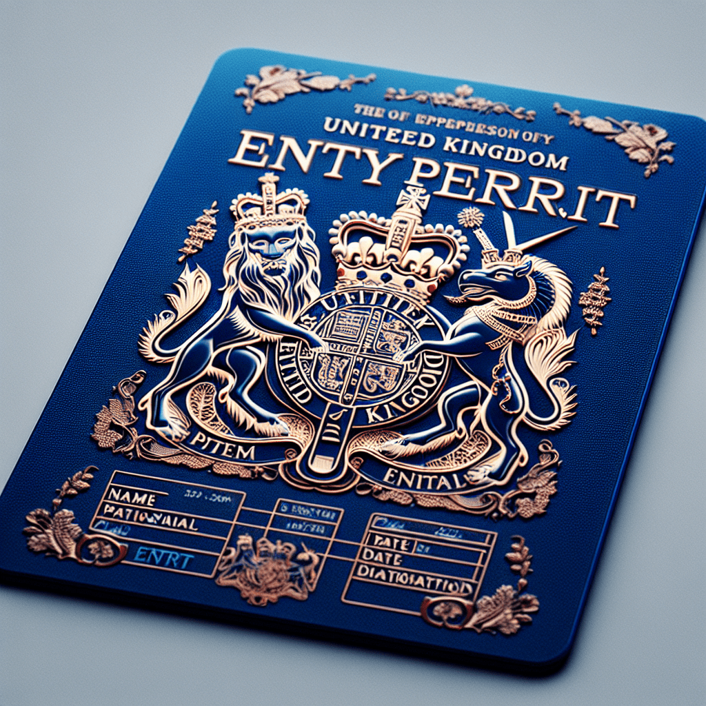British entry permit