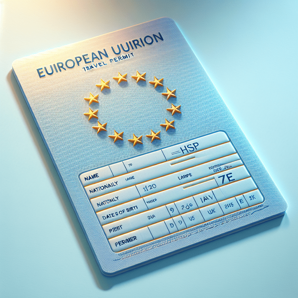 EU travel permit