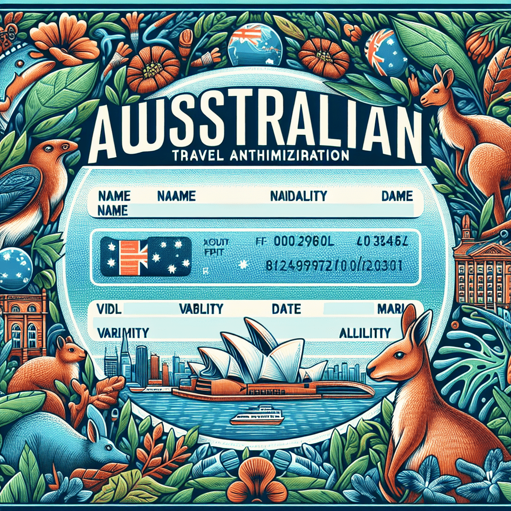 Australian travel authorization