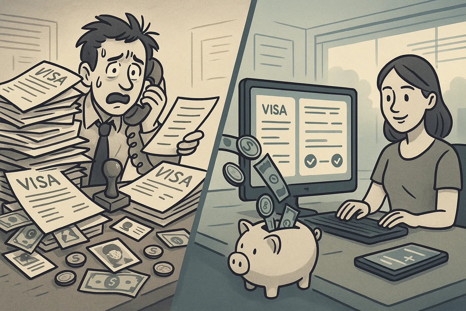 The Hidden Costs of Manual Visa Processing (and How to Eliminate Them)