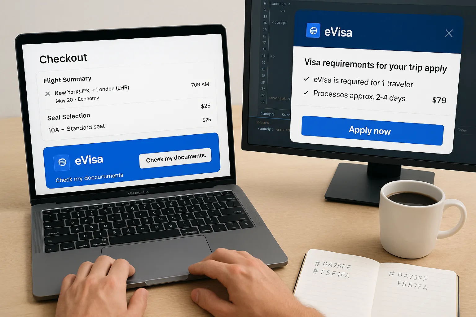 Quick Tutorial: Embedding an eVisa Widget in Under 30 Minutes - Main Image