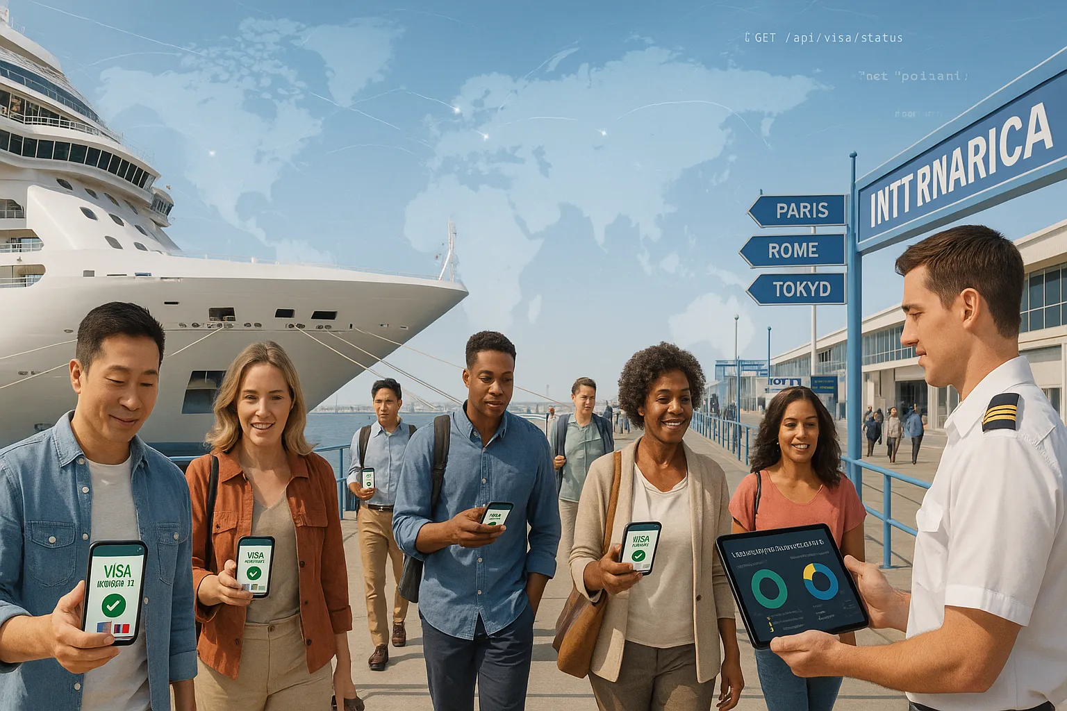 How Cruise Lines Can Simplify Shore-Visa Requirements with API Data