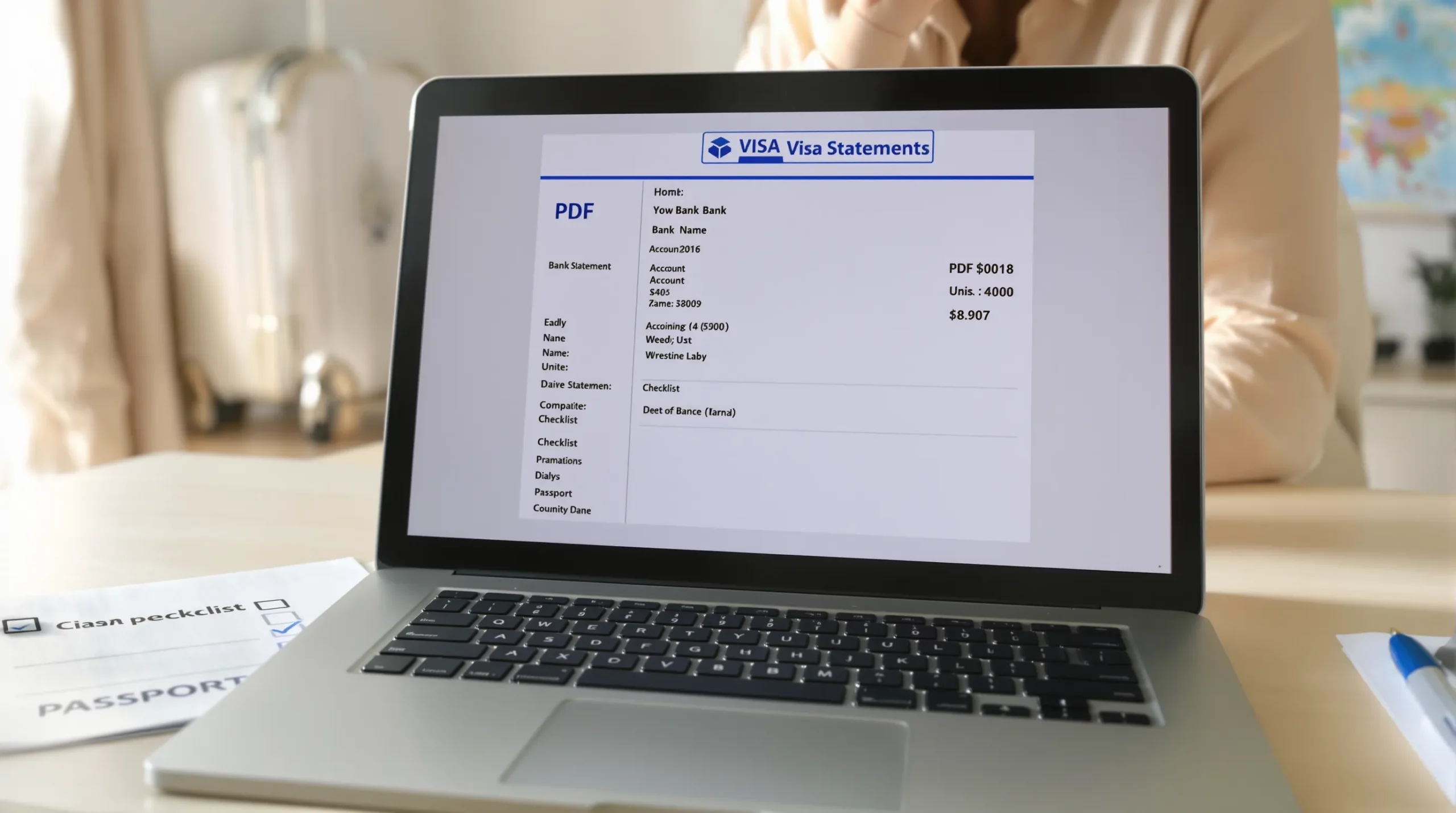 Bank Statements for Visa Applications: Formats, Minimums, and 7 Common Mistakes - Main Image