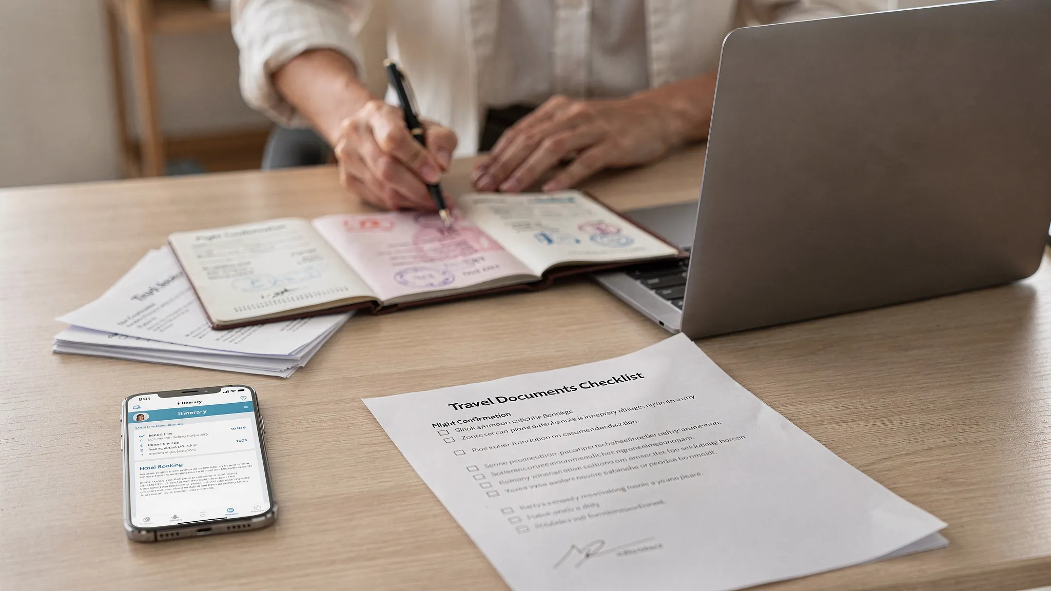 Booking for Visa Application: Proofs That Work