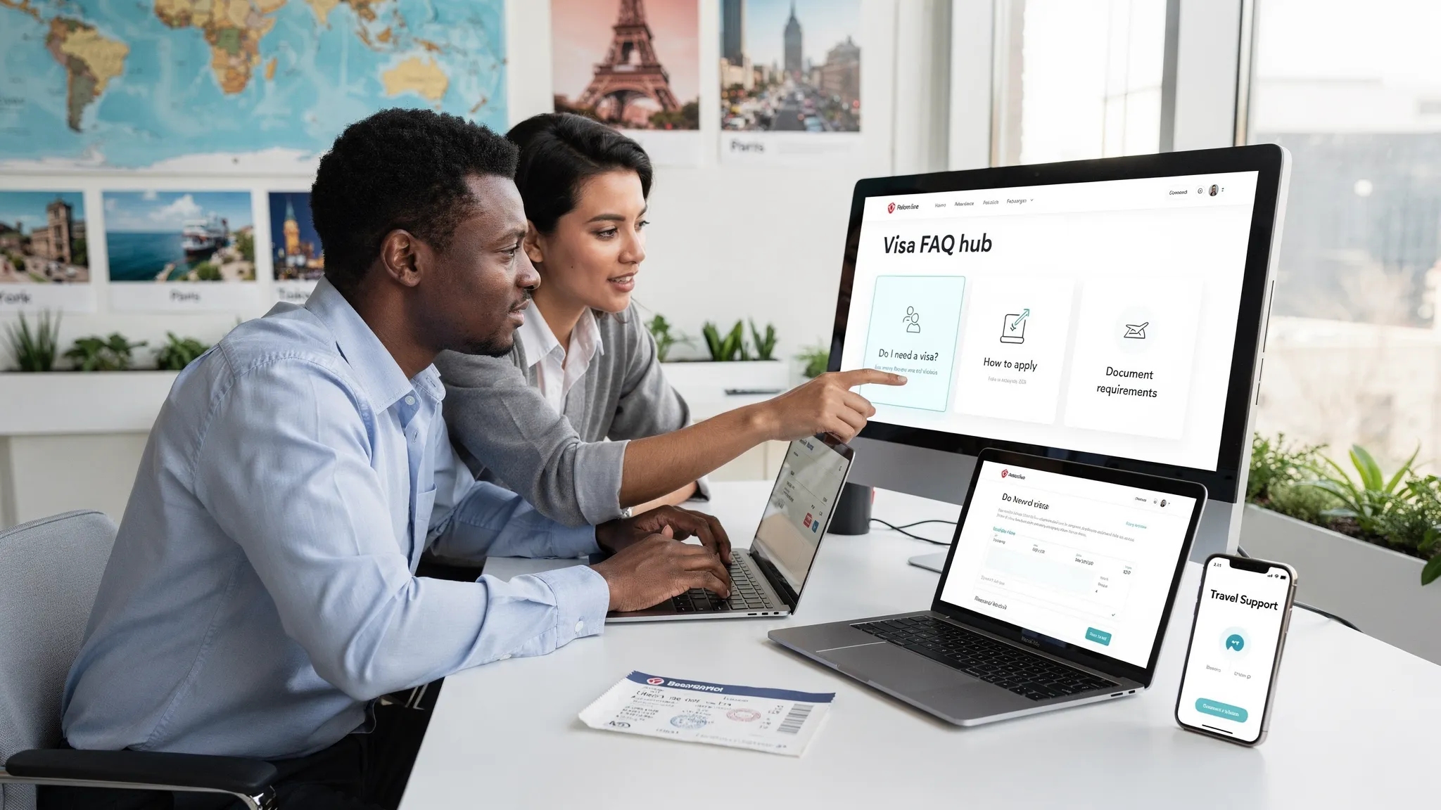 How to Build a Visa FAQ Hub That Reduces Support Tickets - Main Image
