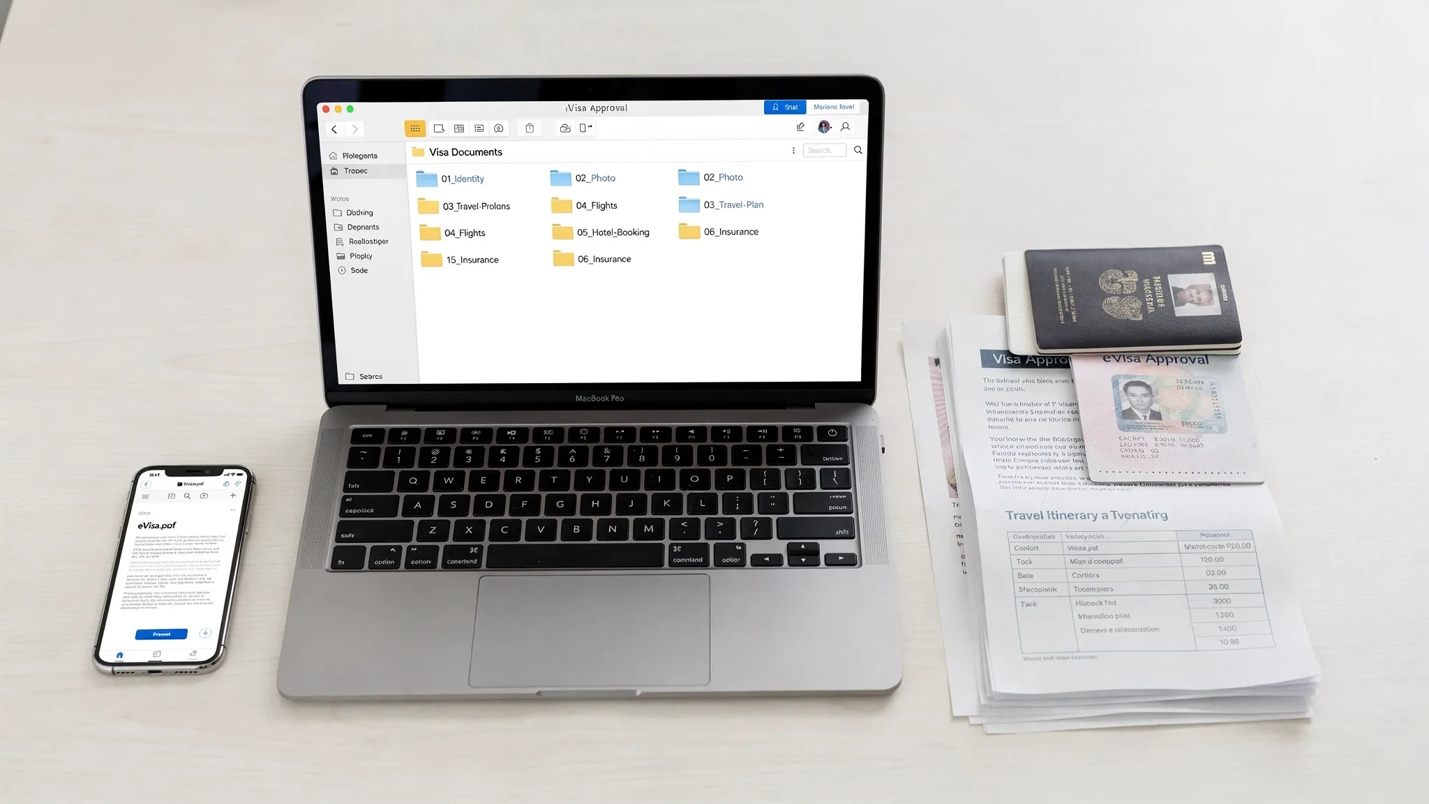 How to Organize Travel Visa Documents Without Mistakes - Main Image