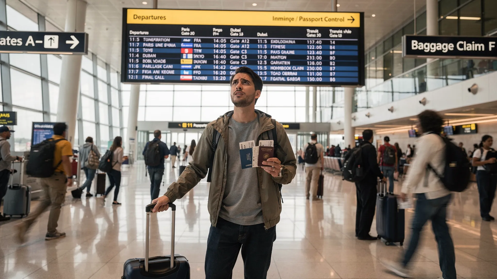 Visa Help for Transit Stops and Tight Connections