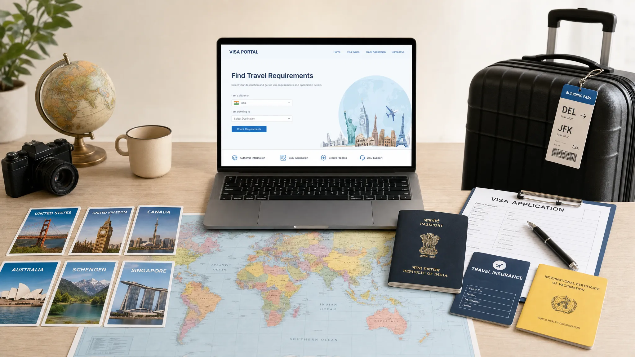 E Visa for Indian Citizens: Countries, Rules, and Tips