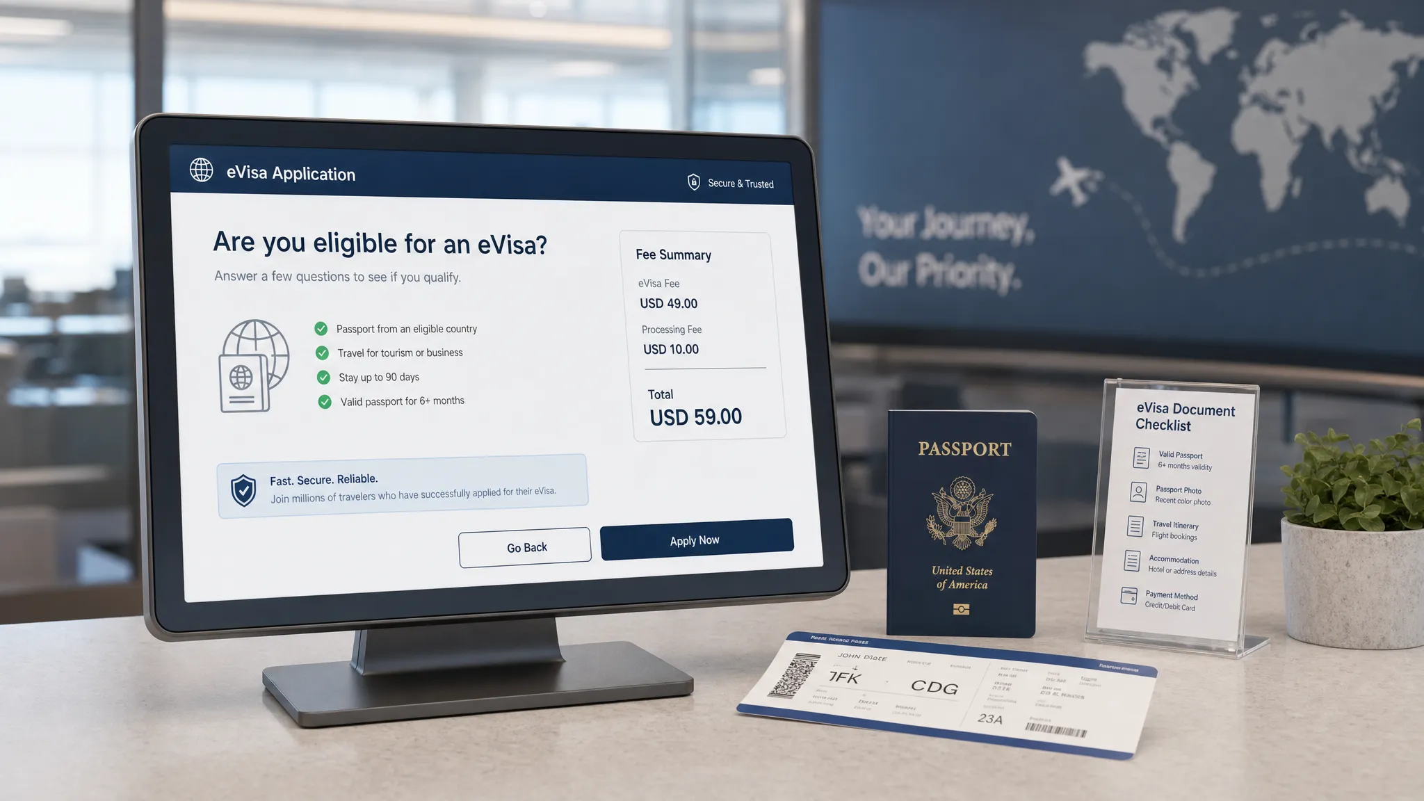 eVisa Checkout UX Tips That Improve Conversion - Main Image