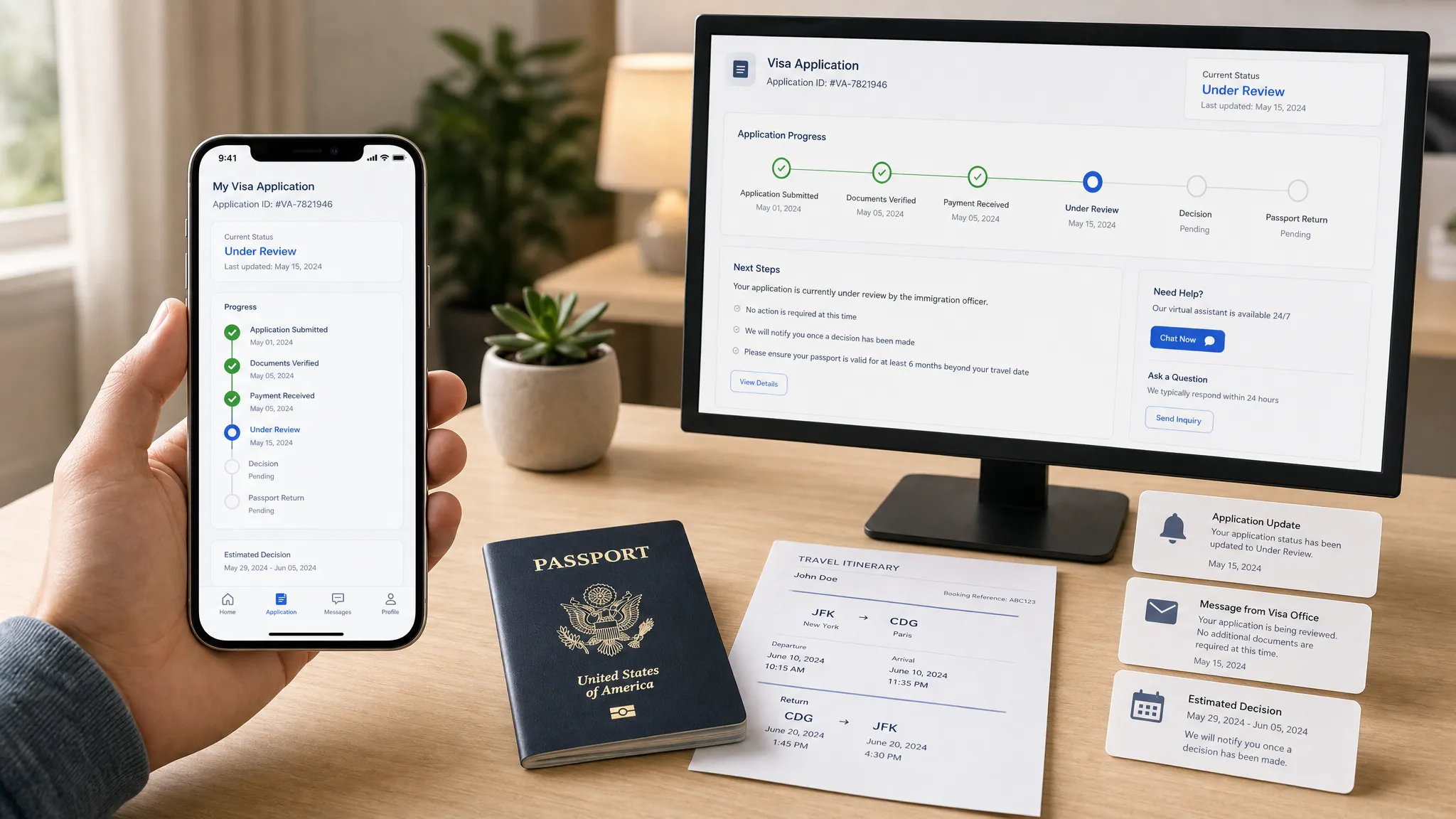 How Real-Time Visa Status Cuts Support Tickets - Main Image