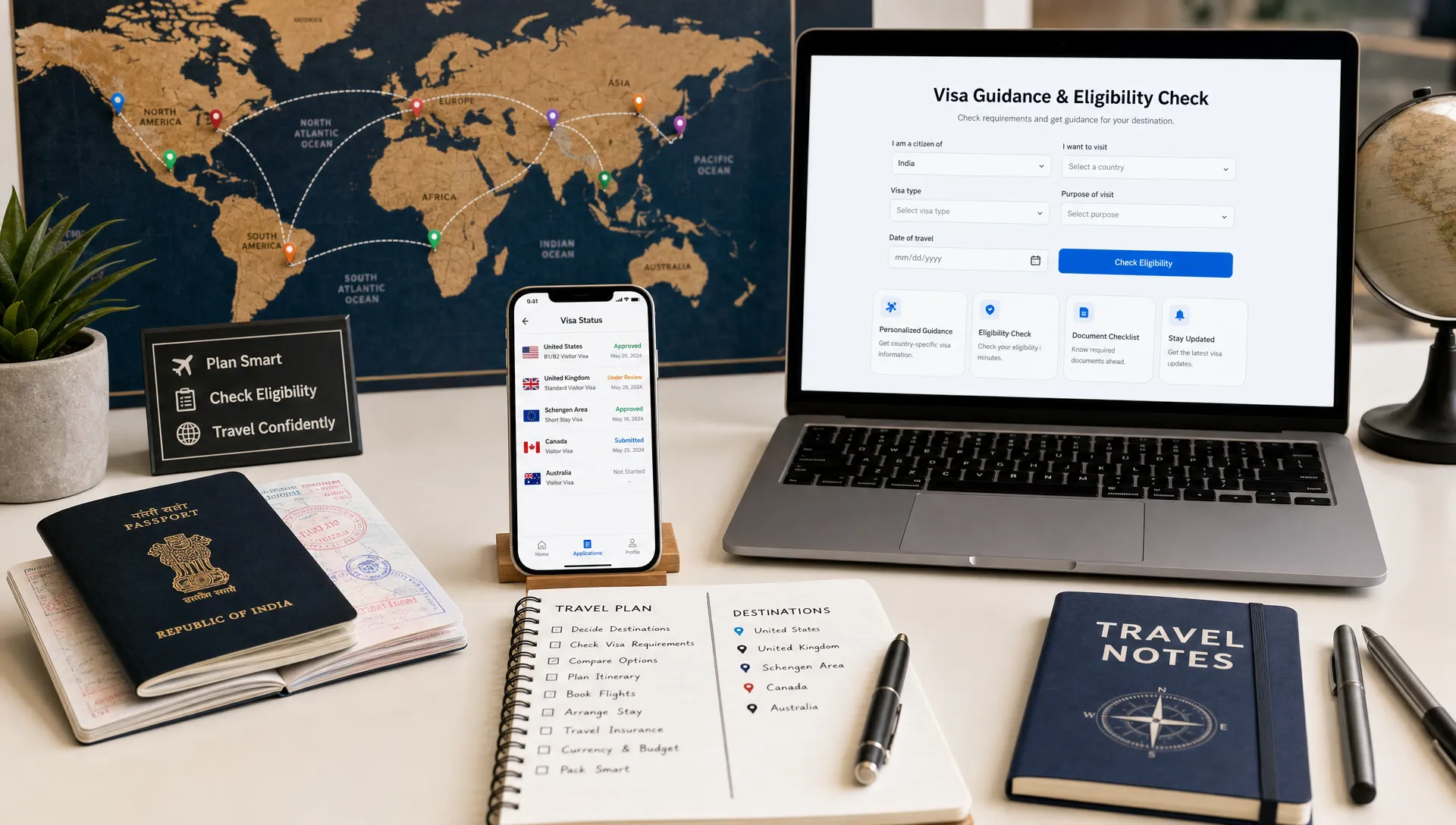 E Visa for Indian Passport Holders: Top Options