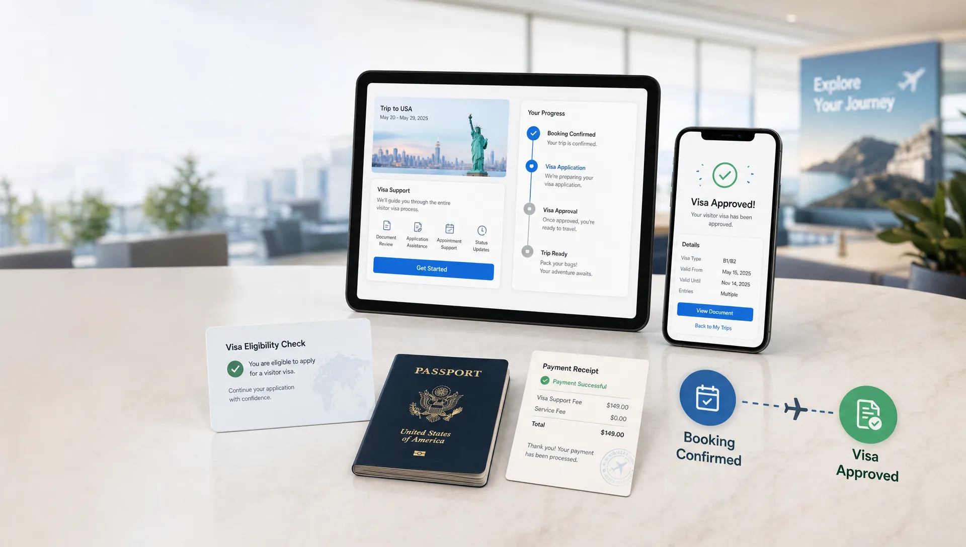 How to Choose a Reliable Visit Visa Service - Main Image