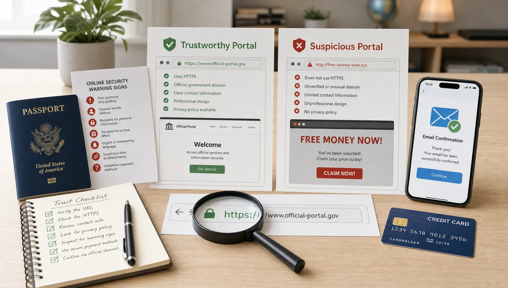 How to Spot a Legit e Visa Website