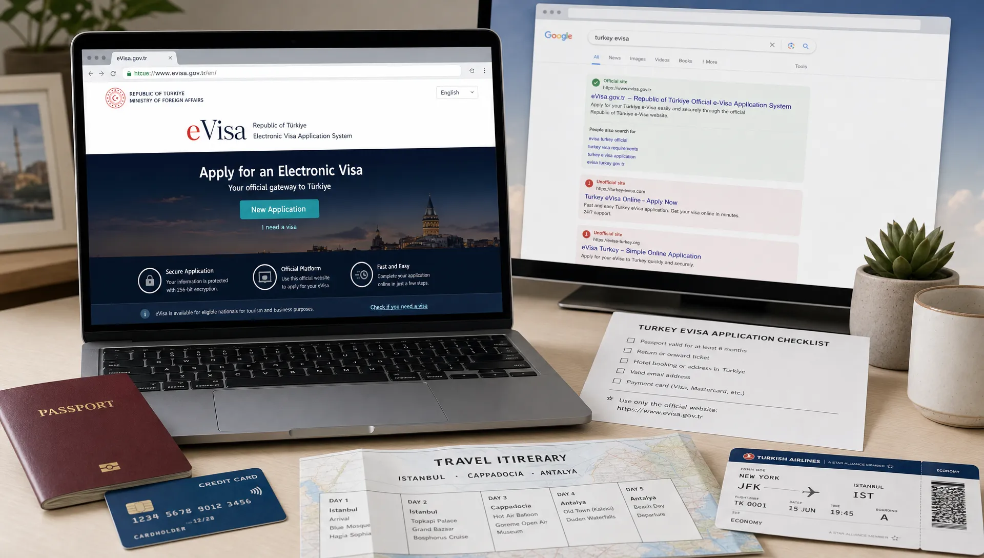 Turkey eVisa Website: Safe Steps to Apply Online