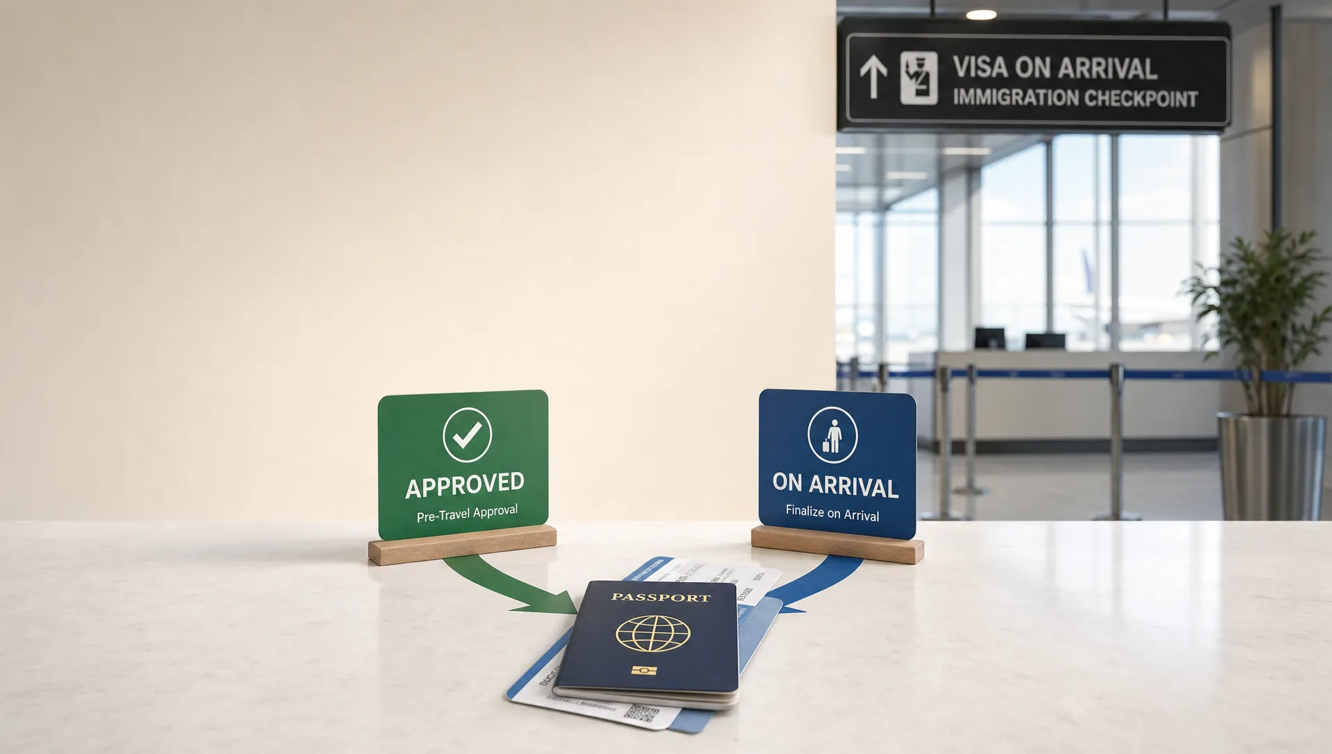 e Visa on Arrival vs eVisa: What Changes for You - Main Image