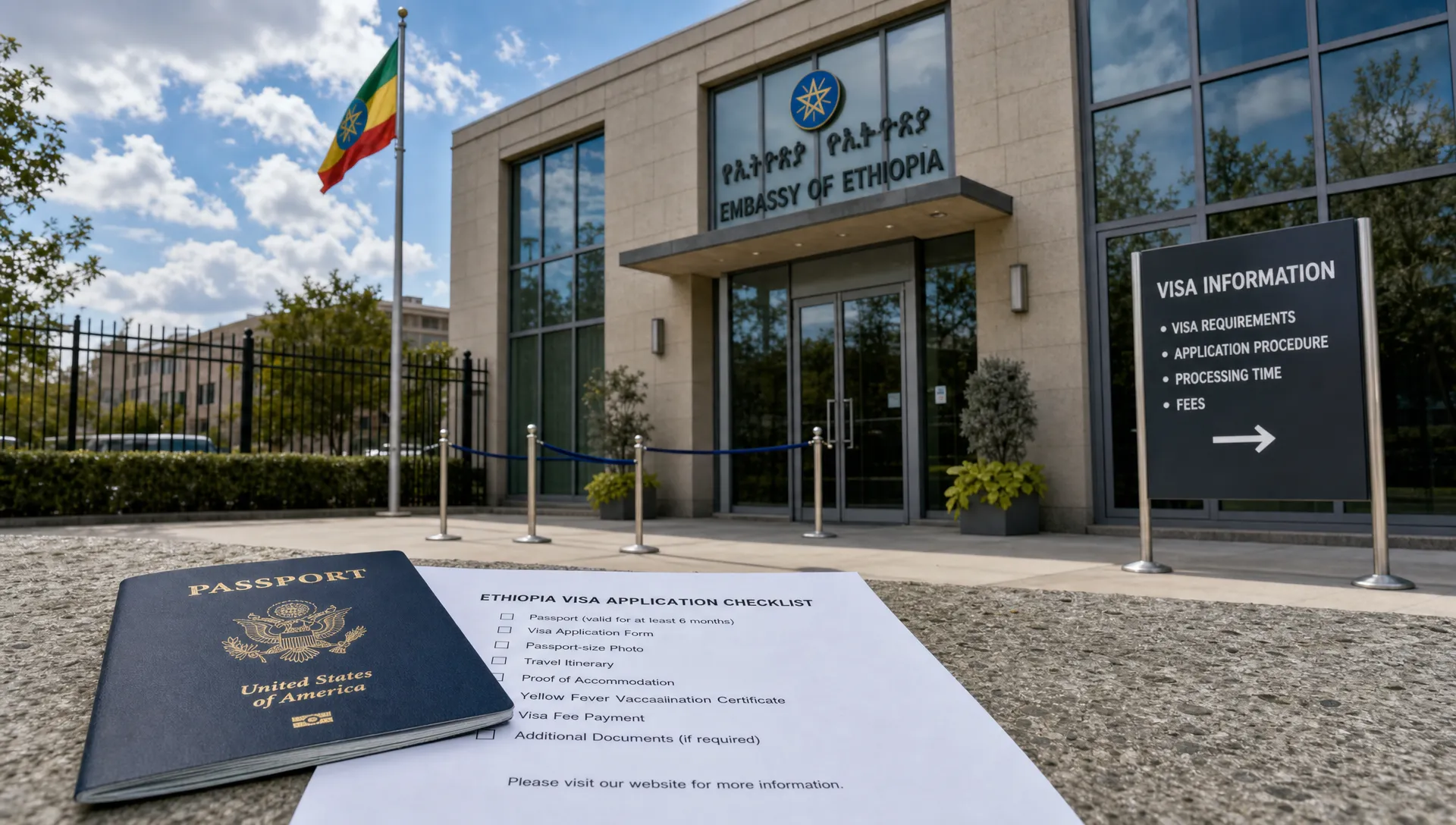 Ethiopian Embassy e Visa: Apply the Right Way